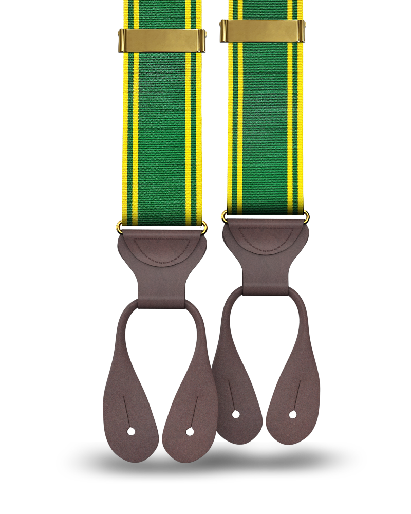 Stewart Vintage Stripe Suspenders - KK & Jay Supply Co.
