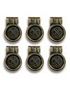 No-Sew Removable Suspender Brace Button Set - KK & Jay Supply Co.