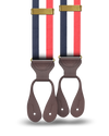 Trinity Stripe Suspenders - KK & Jay Supply Co.