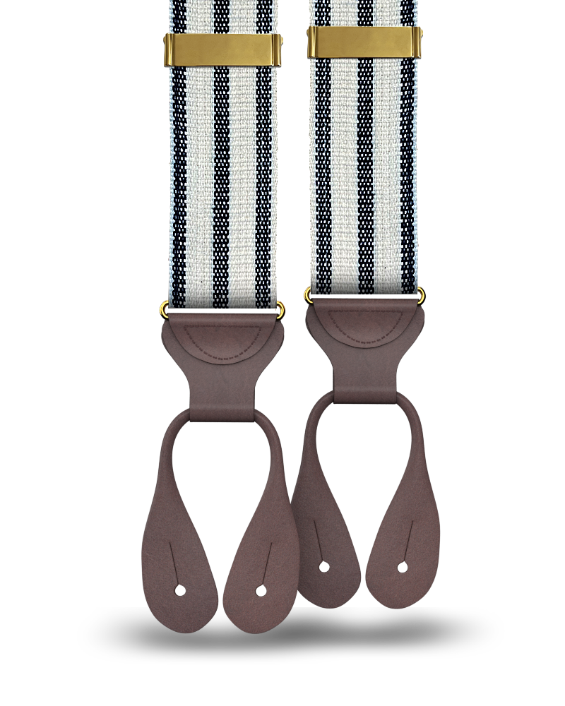 Union Stripe Suspenders - KK & Jay Supply Co.