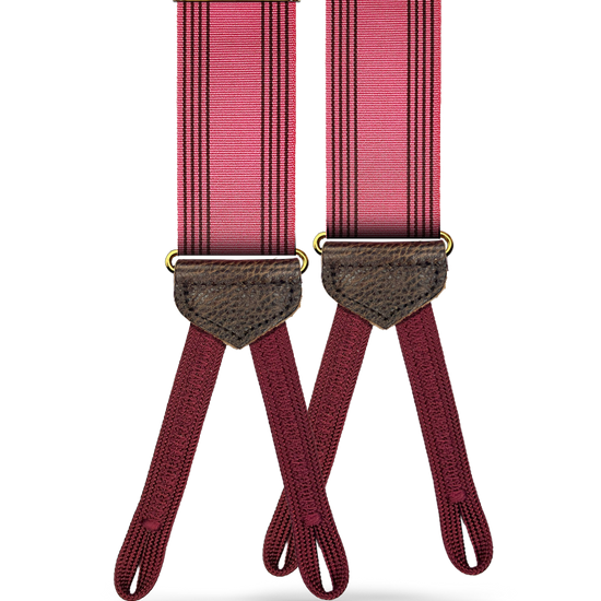 Vineyard Vintage Stripe Suspenders - KK & Jay Supply Co.