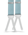 Vinmont Silk Suspenders - Aqua - KK & Jay Supply Co.