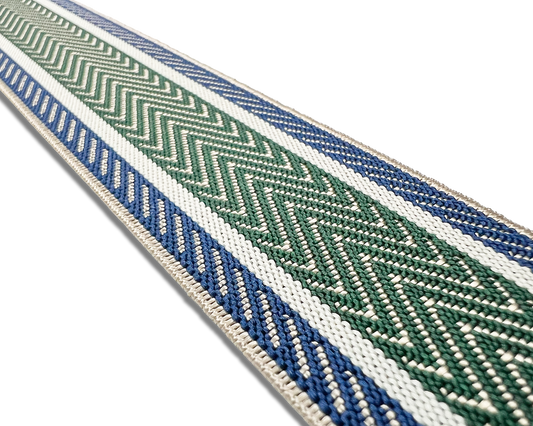 Wainwright Jacquard Suspenders - Green