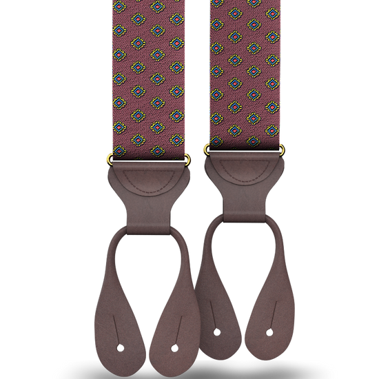 Washington Maroon Suspenders - KK & Jay Supply Co.