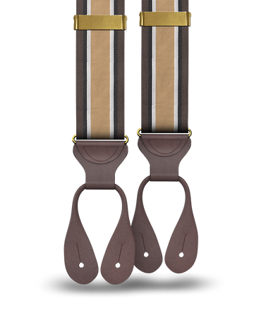 Woodmere Stripe Suspenders - KK & Jay Supply Co.