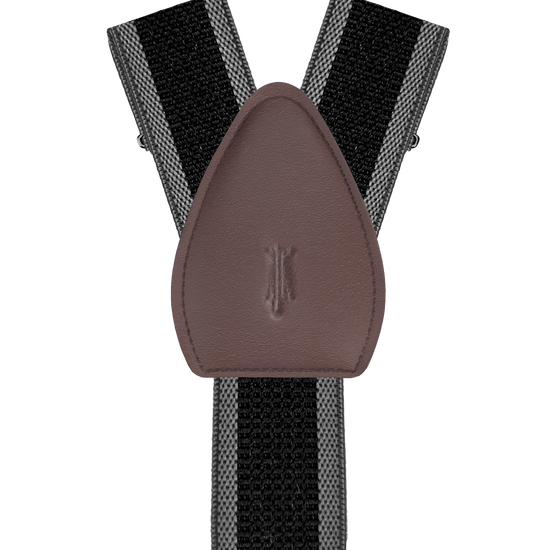 Wrigby Stripe Black Shirttail Garters - KK & Jay Supply Co.