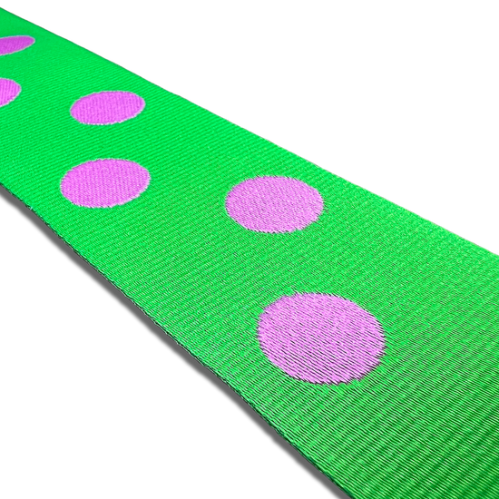 Zerega Dot Suspenders - Lime Green - KK & Jay Supply Co.