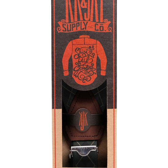 The Ashford Pack<br>4 Argyle Shirttail Garters - KK & Jay Supply Co.