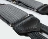 Limited Edition<br>Bingham Grey Wool Suspenders - KK & Jay Supply Co.