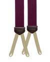 Limited Edition<br>Bingham Maroon Wool Suspenders - KK & Jay Supply Co.