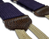 Limited Edition<br>Bingham Purple Wool Suspenders - KK & Jay Supply Co.