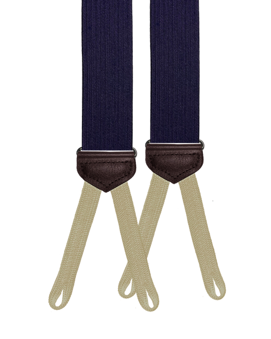 Limited Edition<br>Bingham Purple Wool Suspenders - KK & Jay Supply Co.