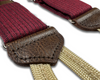 Limited Edition<br>Bingham Red Wool Suspenders - KK & Jay Supply Co.