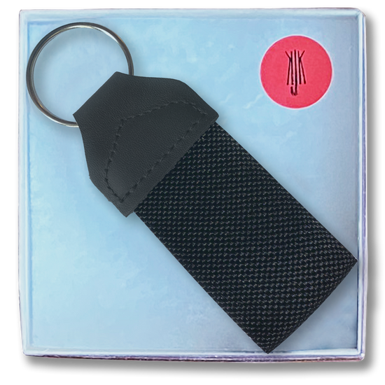 Black Pique Key Suspender - KK & Jay Supply Co.