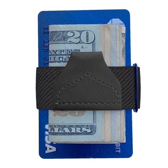 Solid Black Tuck-a-Wallet - KK & Jay Supply Co.