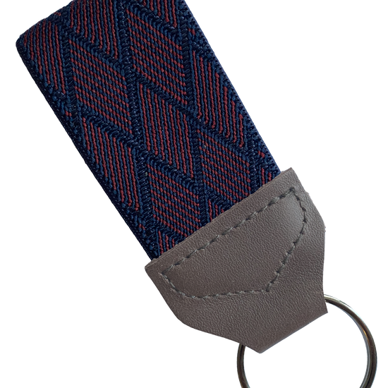 Devoe Maroon Key Suspender - KK & Jay Supply Co.