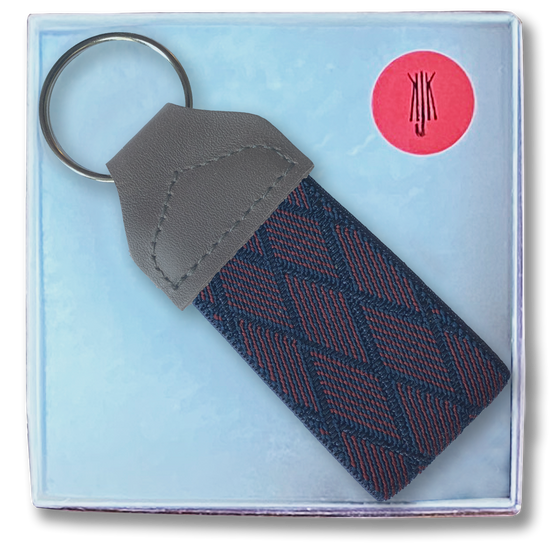 Devoe Maroon Key Suspender - KK & Jay Supply Co.