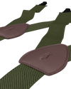Solid Olive Drab Shirttail Garters - KK & Jay Supply Co.