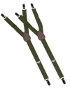 Solid Olive Drab Shirttail Garters - KK & Jay Supply Co.