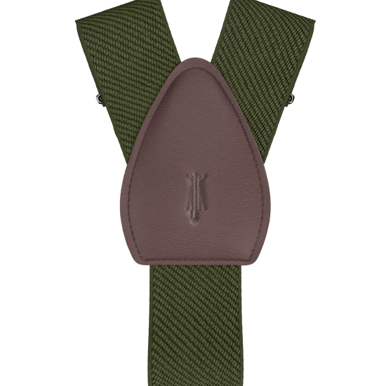 Solid Olive Drab Shirttail Garters - KK & Jay Supply Co.