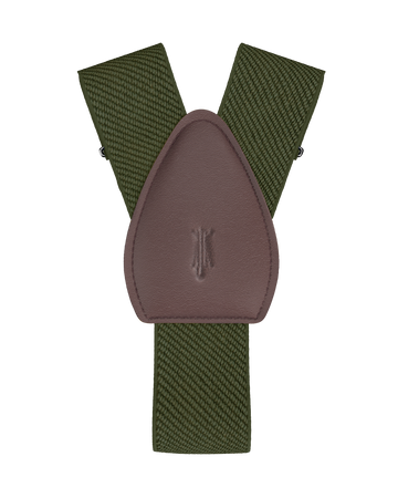 Solid Olive Drab Shirttail Garters - KK & Jay Supply Co.