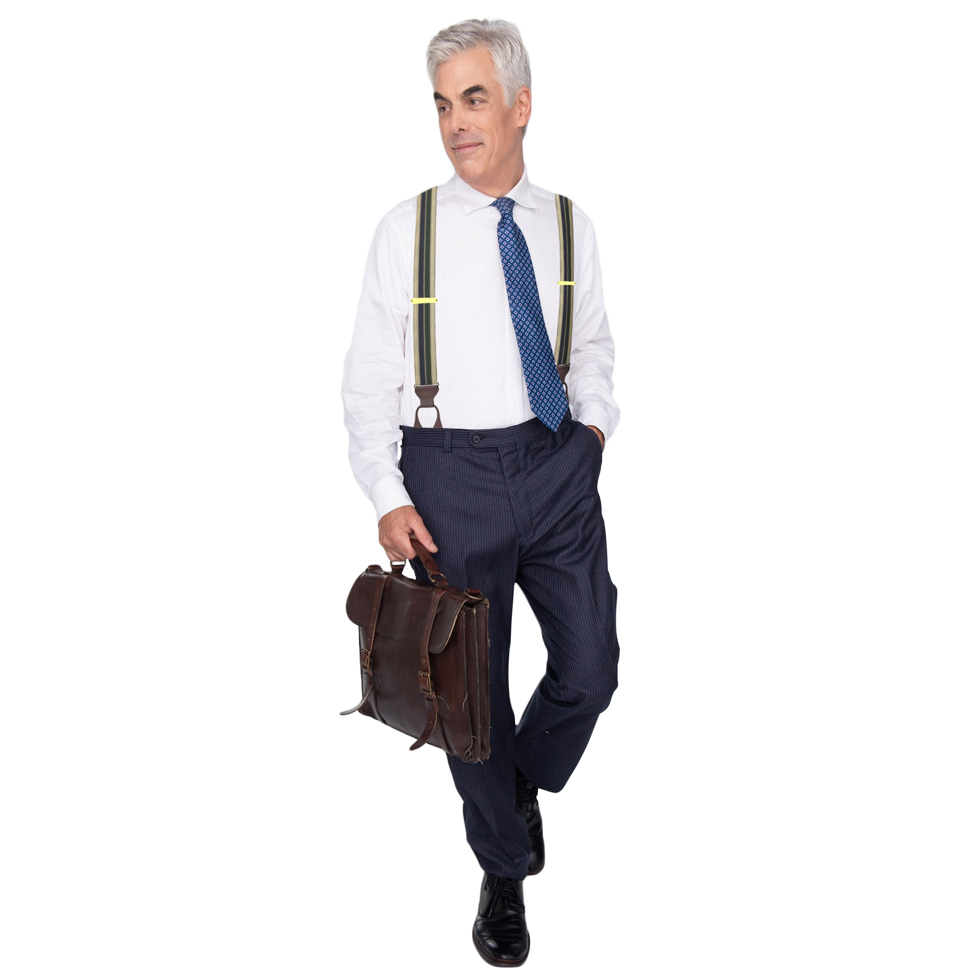 Hutch Stripe Suspenders - KK & Jay Supply Co.