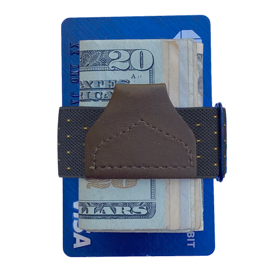 Jackson Dot Navy Tuck-a-Wallet - KK & Jay Supply Co.