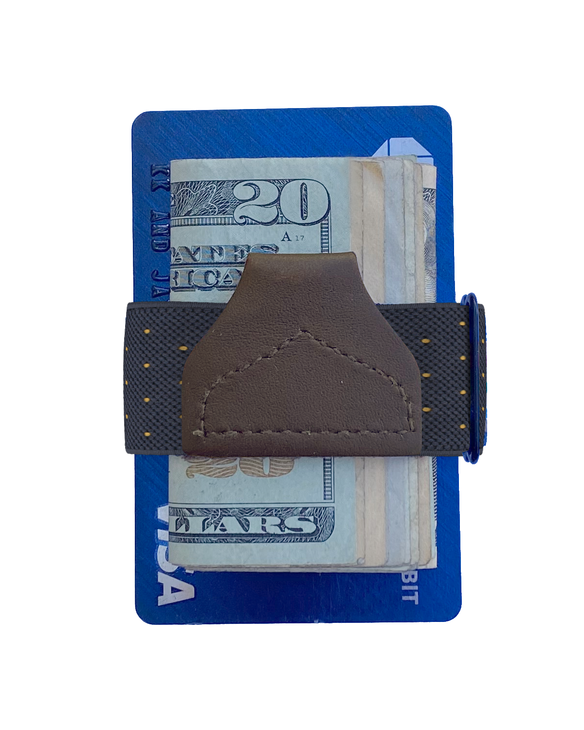 Jackson Dot Navy Tuck-a-Wallet - KK & Jay Supply Co.
