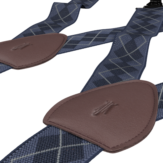 The Ashford Pack<br>4 Argyle Shirttail Garters - KK & Jay Supply Co.