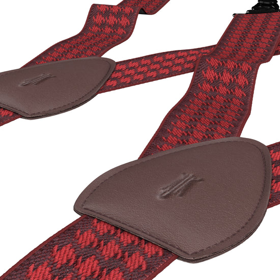 Houndstooth Red - KK & Jay Supply Co.