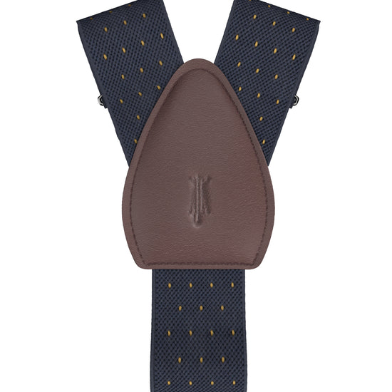 Jackson Dot Navy/Yellow - KK & Jay Supply Co.