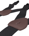 Solid Black Shirttail Garters - KK & Jay Supply Co.
