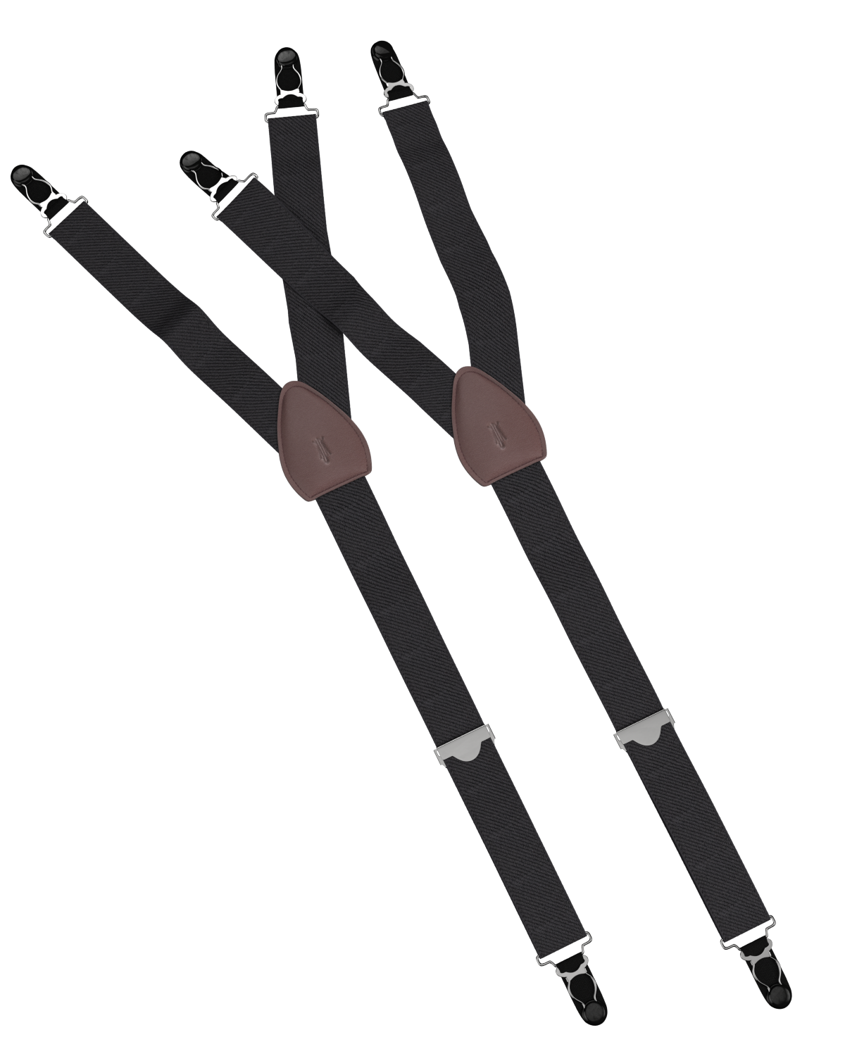 Solid Black Shirttail Garters - KK & Jay Supply Co.