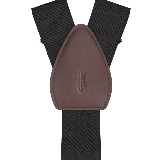 Solid Black Shirttail Garters - KK & Jay Supply Co.