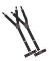 The Black Pack<br>1 Original Garters + 1 Sockless Garters - KK & Jay Supply Co.
