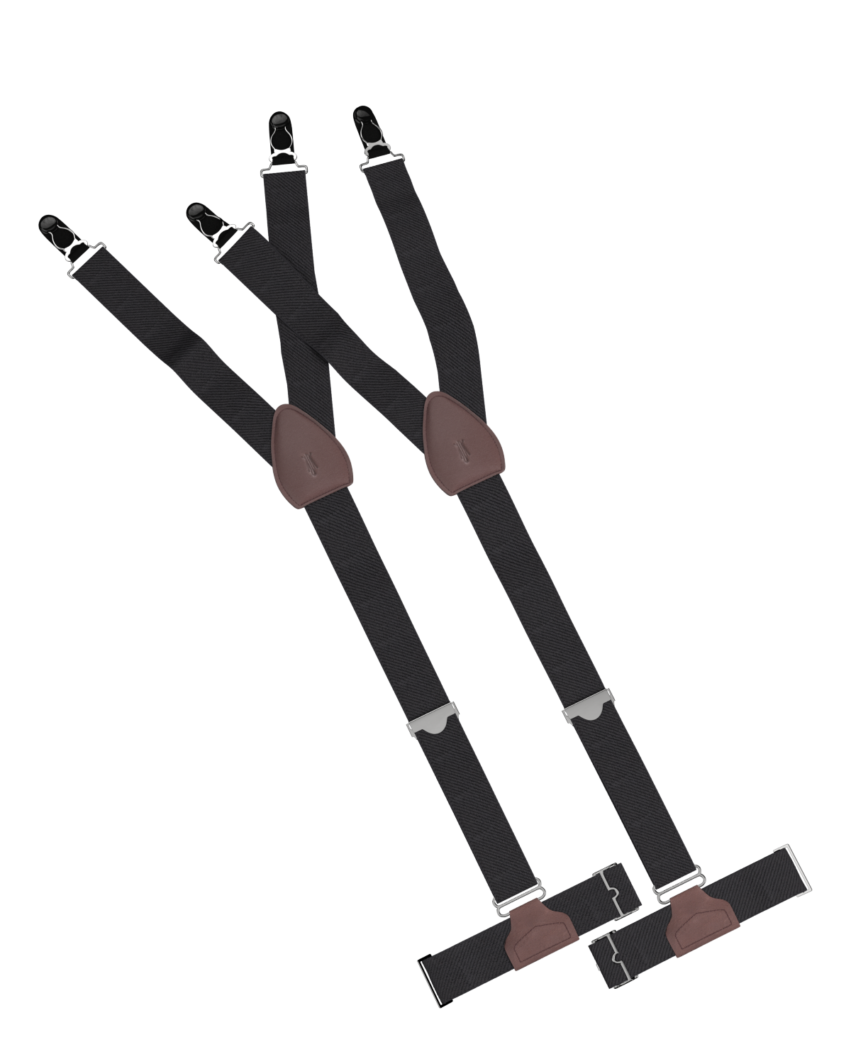 The Black Pack<br>1 Original Garters + 1 Sockless Garters - KK & Jay Supply Co.