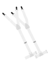 Sockless Solid White - KK & Jay Supply Co.