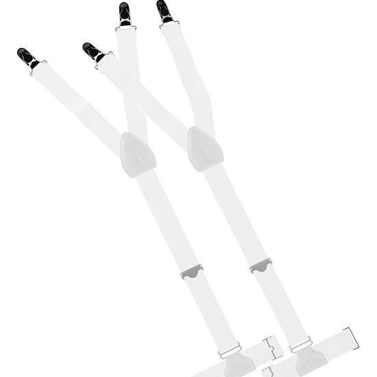 The White Pack<br>1 Original Garters + 1 Sockless Garters - KK & Jay Supply Co.