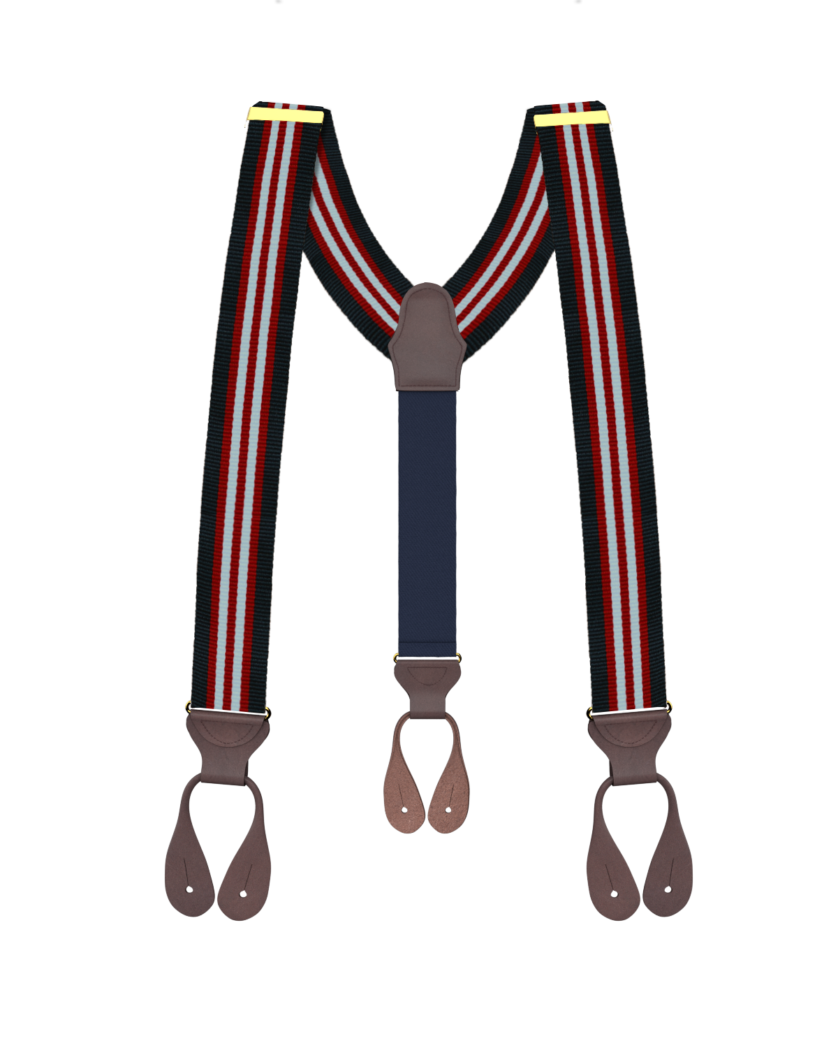 Clinton Stripe Suspenders - KK & Jay Supply Co.