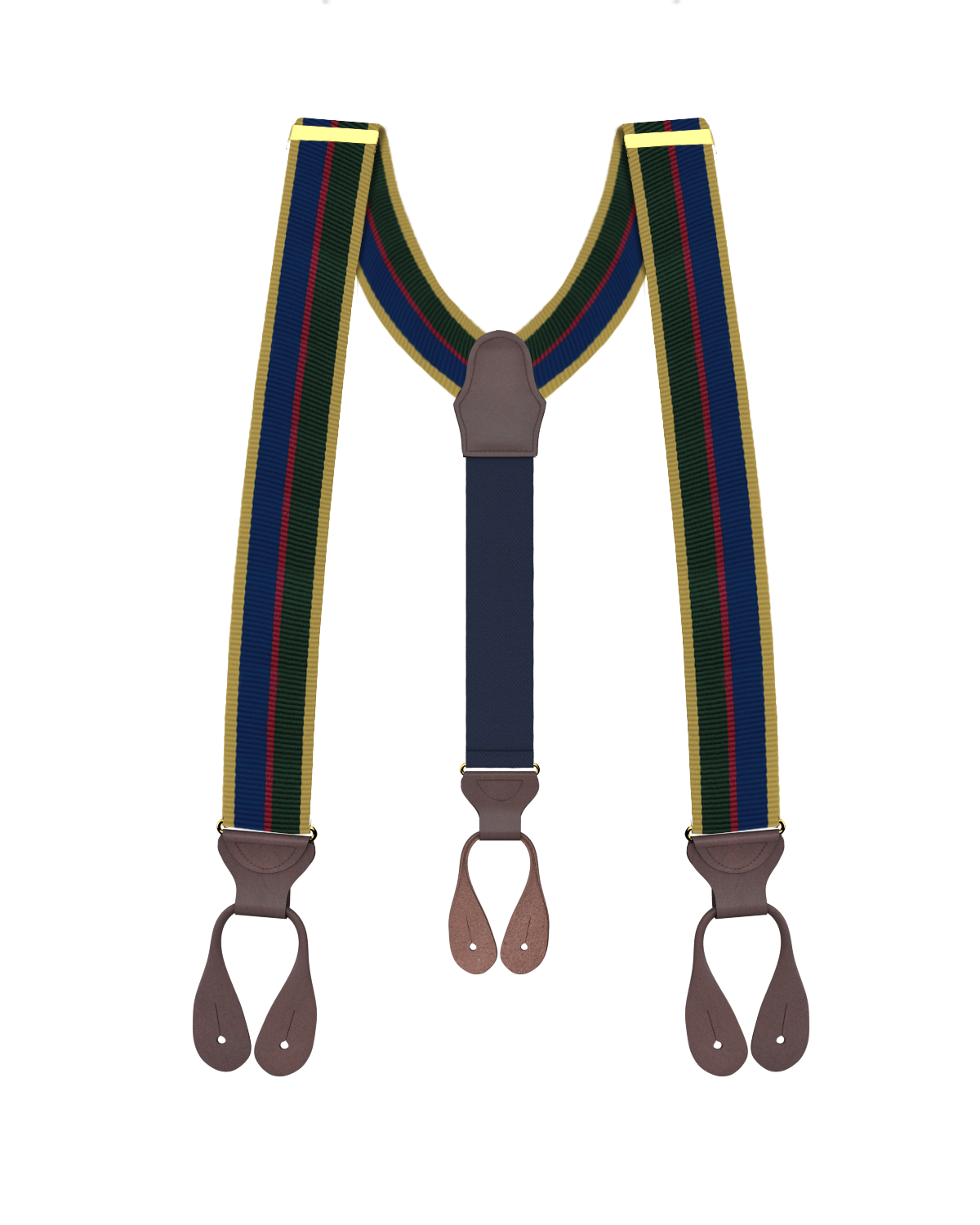 Crotona Stripe Suspenders - KK & Jay Supply Co.