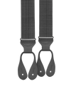Pre-Order: Limited Edition<br>Glen Check Black Suspenders - KK & Jay Supply Co.