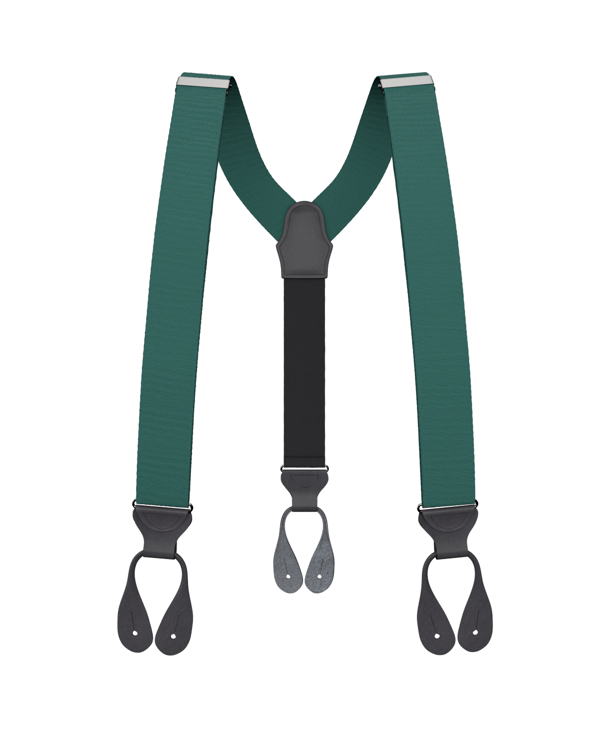 Forest Grosgrain Suspenders - KK & Jay Supply Co.