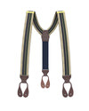Hutch Stripe Suspenders - KK & Jay Supply Co.