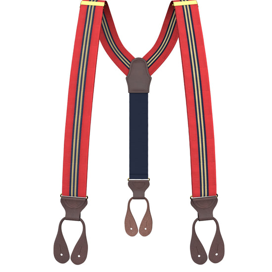 Sheridan Stripe Suspenders - KK & Jay Supply Co.