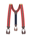 Sheridan Stripe Suspenders - KK & Jay Supply Co.