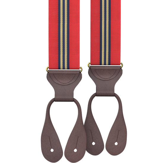 Sheridan Stripe Suspenders - KK & Jay Supply Co.