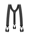 Tibbett Spot Black Suspenders - KK & Jay Supply Co.