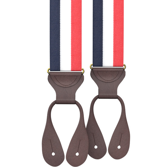 Trinity Stripe Suspenders - KK & Jay Supply Co.