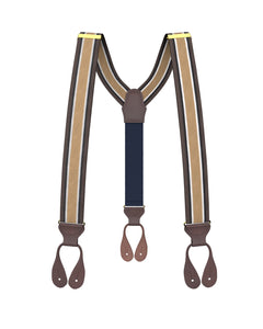 Woodmere Stripe Suspenders - KK & Jay Supply Co.