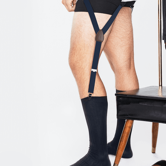 The Solid Pack<br>3 Solid Shirttail Garters - KK & Jay Supply Co.